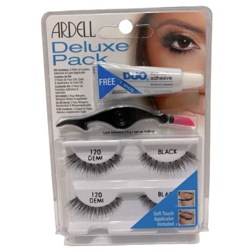 Ardell Deluxe Pack Black 120 Demi Black Lashes